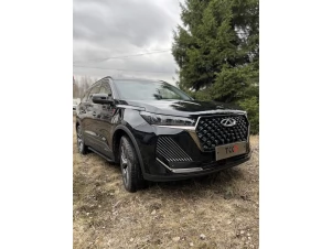 Пороги алюминиевые "Slim Line Black" 1500 мм для Chery Tiggo 7 PRO MAX 4WD 2025-н.в. №CHERTIG7PM25-04B